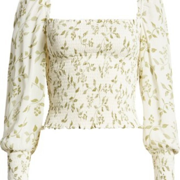 Reformation Tops - Reformation pinto top - cypress